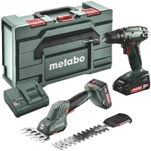Metabo Combo Set 2.2.5 18V Akku-Bohrschrauber BS + Grasschere SGS LTX Q
