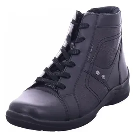 WALDLÄUFER Memphis ZAC, schwarz(schwarzasphalt), Gr. 7 - 40.5