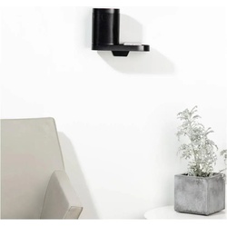 myWall 2 Wandhalter für SONOS Lautsprecher ONE / ONE SL / PLAY:1, Lautsprecher Ständer + Wandmontage, Schwarz