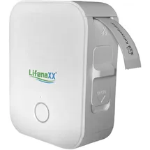 LifenaXX Tragbarer Thermodrucker mit Etiketten LX-048 - Drahtloses, appbasiertes Drucken, USB-C wiederaufladbar, 1000 Etiketten pro Ladung - Mini-Tintenloser Etikettendrucker für Zuhause & Büro