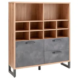 Composad Regalwand 40 x 30 x 180 cm Braun