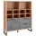 Composad Regalwand 40 x 30 x 180 cm Braun