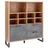 Composad Regalwand 40 x 30 x 180 cm Braun