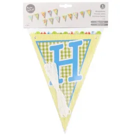 Papstar Wimpelkette Girlande 4 m bunt