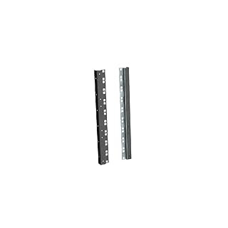 Rack Magic - 9HE Rack Profile Satz Schwarz für 19" Selbstbau Racks