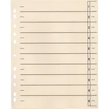 SOENNECKEN Trennblätter 24x30cm 190 g/m2 chamois 100 St.