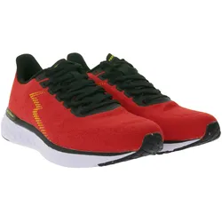 361° FIERCE 2 Herren Lauf-Schuhe mit QU!K Flex Technik Sport-Schuhe mit Ortholite-Sohle Y2208-2709 Rot/Orange - 42
