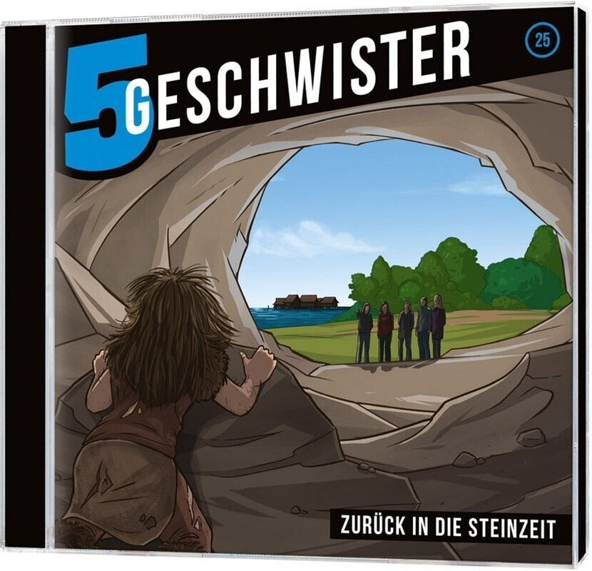 Zurück In Die Steinzeit - Folge 25 Audio-Cd - 5 Geschwister (25)  5 Geschwister (Hörbuch)