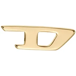 Single-Ohrstecker DIESEL "Schmuck Geschenk Edelstahl Ohrschmuck Ohrring, DX1519040, DX1520710", gelb (gelbgoldfarben, edelstahlfarben), Ohrringe, Damen, Edelstahl
