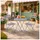 Hti-Living Gartentisch Basil rund Ø 55 x 68 cm Grau