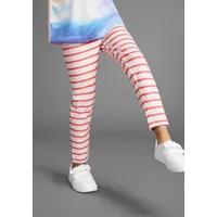 Kidsworld Leggings in aprikot ringel, + marine), | Gr.:
