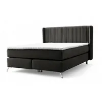Fun Möbel Boxspringbett Schlafzimmerbett AGNUS 180x200cm in Stoff Salvador