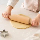 Kinder-Teigrolle aus Buchenholz mit Achse 26 cm