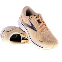 Brooks Ghost 15 Damen Apricot/Estate Blue/White 38,5