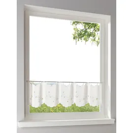 Heine Querbehang in weiß | Gr.: 45-x-90-cm