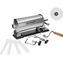BROWIN BROWIN® 311003 Waagerechter Wurstfüller 3 kg Wurstmaschine Wurstfüllmaschine Manuell Edelstahl Silber