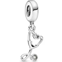 Pandora Stethoskop Herz Silber 799072C01