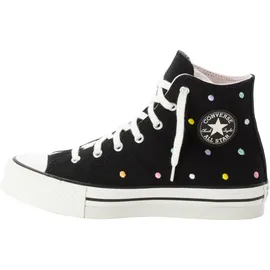 Converse CHUCK TAYLOR ALL STAR EVA LIFT Damen Schwarz/Weiß 38,5