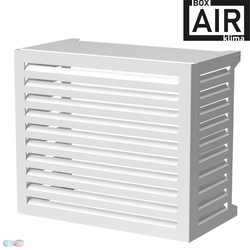 Box Air Klima Cover BLADE Klimaanlagen-Wärmepumpen-Abdeckung Weiß