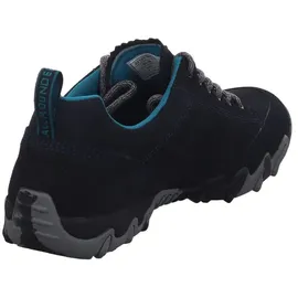 Allrounder NASAN Tex Damen, Schnürschuhe wasserdicht blau aus Leder Velour und Textil