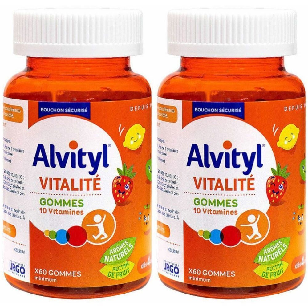 Alvityl® Vitalität Radiergummis 10 Vitamine