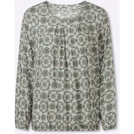 Heine Schlupfbluse khaki 42