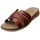 SKECHERS Desert Kiss Low Peak Look, Damen Schiebe-Sandalen, Chestnut,
