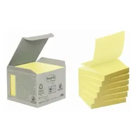 Post-it Post-it® Recycling Z-Notes Haftnotizen R3301B gelb, 6 Blöcke