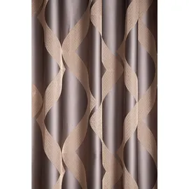 Homing Vorhang HOMING "Marla" Gr. 1, grau (stahlgrau), B:140cm H:245cm, Polyester, Gardinen, Fertigschal