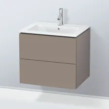 Duravit Waschtischunterschrank 2 Auszüge 62 x 55 x 48,1 cm Grau