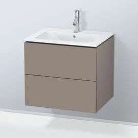 Duravit Waschtischunterschrank 2 Auszüge 62 x 55 x 48,1 cm Grau