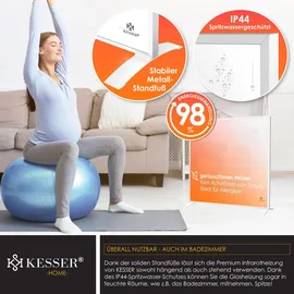 Kesser Infrarotheizung 350 W Weiß