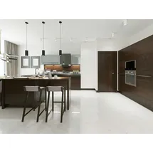 Euro Stone Bodenfliese Feinsteinzeug Lumitec Carrara 60 x 60 cm weiß