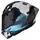 Nolan X-804 RS Ultra Carbon Dunkelblau/Weiß/Hellblau S