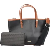 Rieker H1543-00 Shopper Synthetik Schwarz