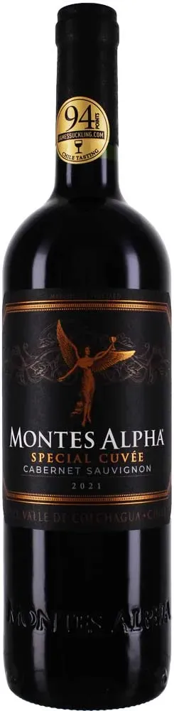 Discover Wines - Montes 2021 Montes Alpha Cabernet Sauvignon Special Cuvée 2021 Cabernet Sauvignon,Carmenere,Syrah Chile