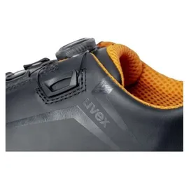 Uvex 2 VIBRAM BOA Sicherheitsschuh S3 Schuhgröße (EU): 43 Schwarz/Orange 1 Paar