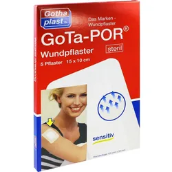 GOTA-POR Wundpflaster steril 100x150 mm 5 St Pflaster