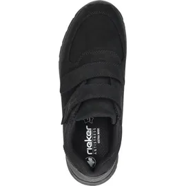 Rieker Klettschuh Herren Schwarz 46