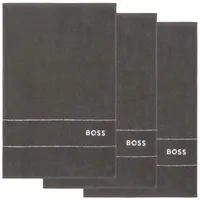 Boss Gästetuch, 3er Pack PLAIN, Baumwolle, Handtücher