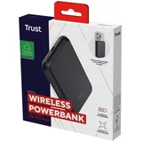 Trust Magno Magnetische Kabellose 5.000 mAh Schnelles Aufladen, 50% Recycelten Materialien, MagSafe Ladegerät, USB-C Ladekabel, Qi Leichtes Mini Powerbank iPhone 12 – Schwarz