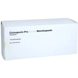 Ciclosporin Pro 50 Mg Weichkapseln 100 St