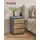 VASAGLE Nachttisch 2er Set 3 Schubladen 0 x 0 x 0 cm Grau