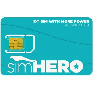 WILDAGENT simHERO Multi-Netzwerk Prepaid SIM-Karte für Wildkamera Startguthaben