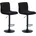 CLP Calma 2er Set drehbar Stoff schwarz
