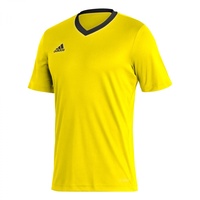Adidas Adidas, Entrada22, Fussball T-Shirt, Team Gelb/Schwarz, L, Mann