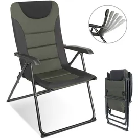 HOMECALL Campingstuhl klappbar Grün