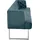 K+W Komfort & Wohnen Polsterbank Creso Blau 202 x 83 x 67 cm