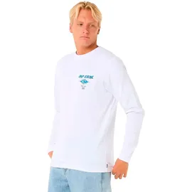 Rip Curl Fade Out Icon weiß XL