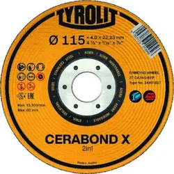 TYROLIT Schruppscheibe CERABOND X 230x7mm CA24Q-BFK
